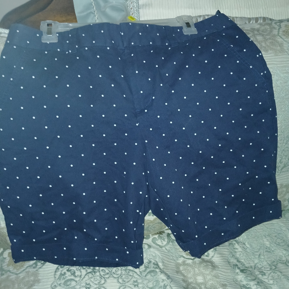 Tommy Hilfiger Navy Polka Dot Shorts